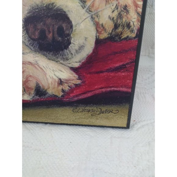 Dog Art Print 11" by 14"  With Message By Artist Lori Voskuil Dutter - Picture 12 of 12